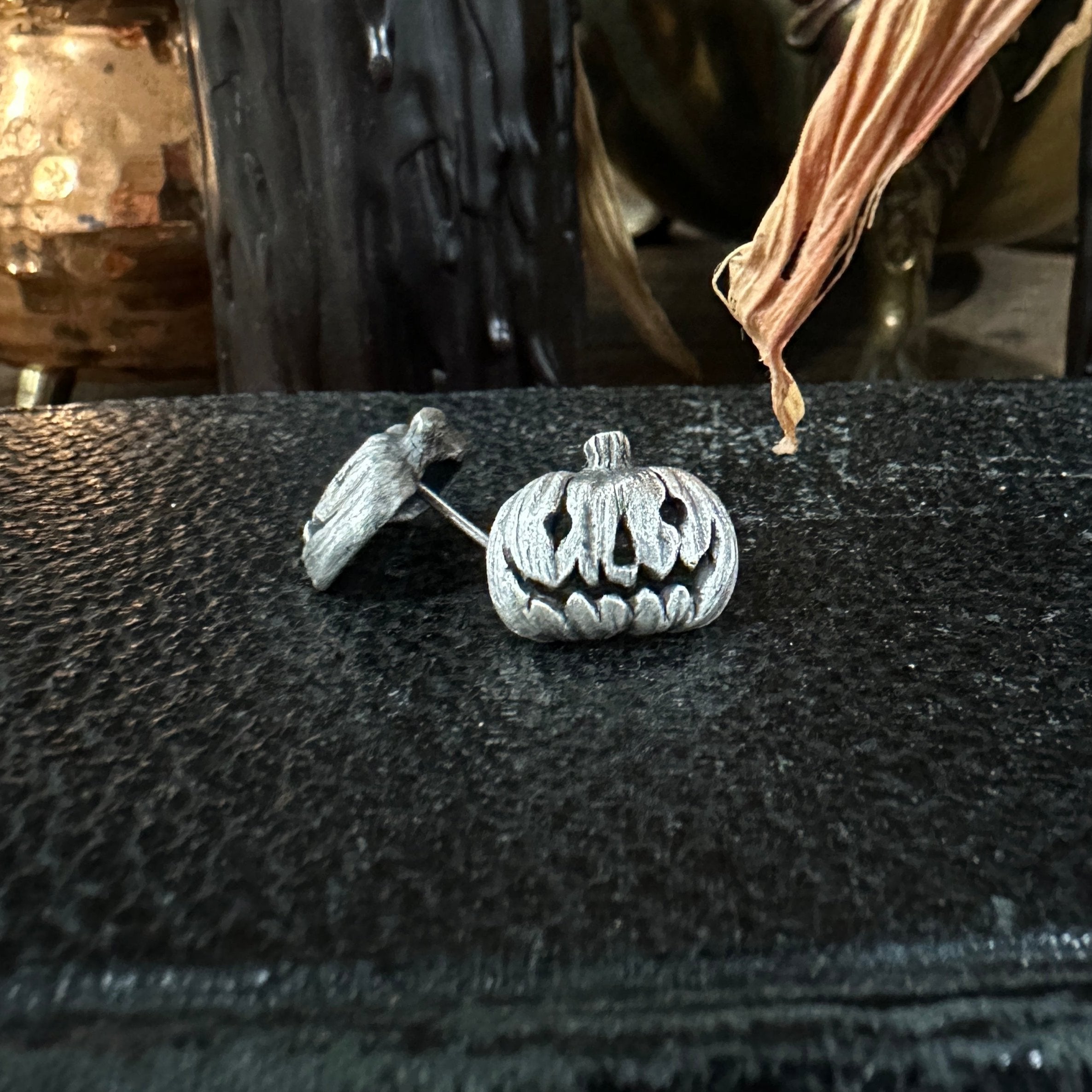 Small Classic Jack-O Pumpkin Ear Studs Earrings - Limited Pre-Order