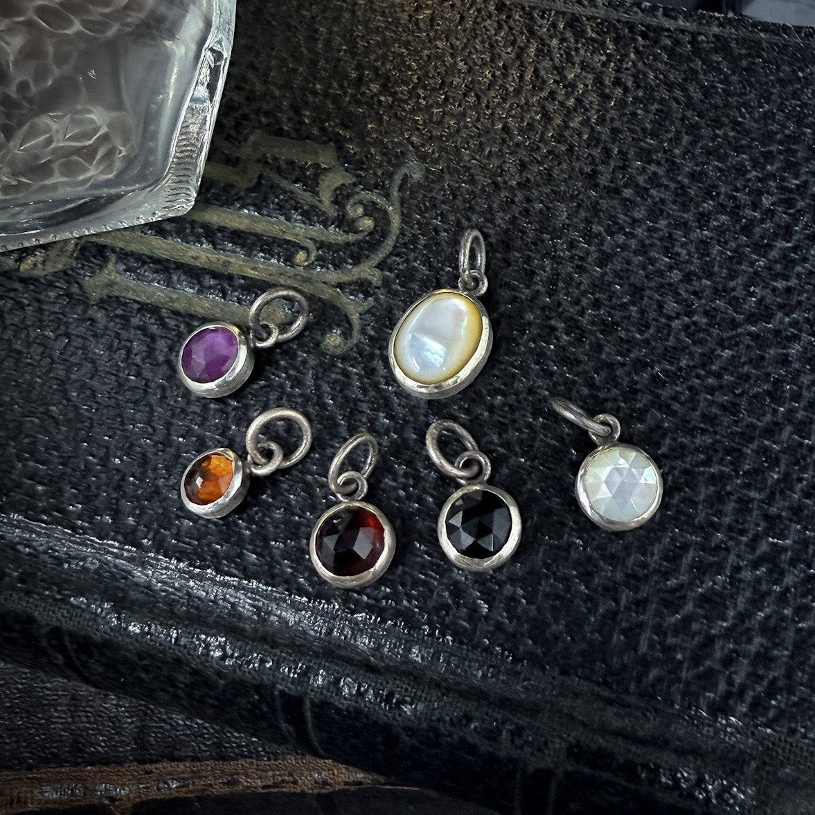 Mother of Pearl Charm | Oval Mother of Pearl