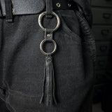 O-Ring Leather Bag Charm & Keychain