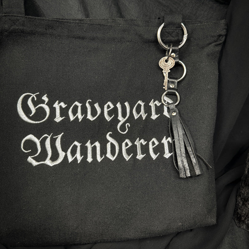 O-Ring Leather Bag Charm & Keychain