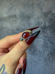 Devotion Ring - Garnet - Size 9.75