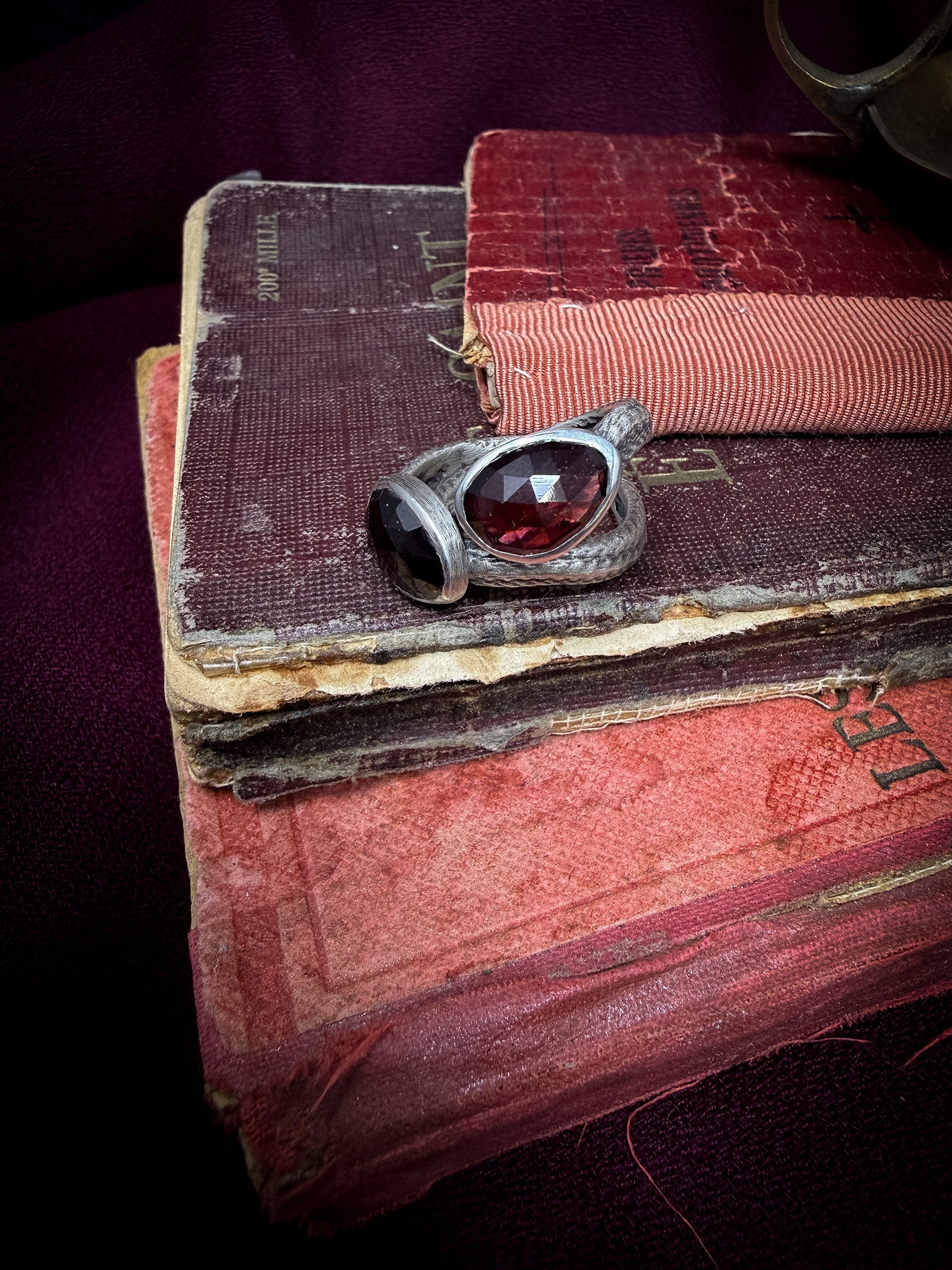 Devotion Ring - Garnet - Size 7