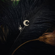 Midnight Magick ear studs - Uneven X Olivia Faust