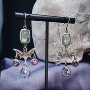 the Dead of Night Earrings OOAK - Uneven X Olivia Faust
