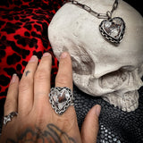 Wild Heart Ring sz 8 - Ready to Ship