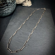 Chunky Paper Clip Chain - Sterling silver