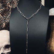 Chunky Paper Clip Chain - Sterling silver