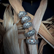 Gemstone Classic Jack-O Pumpkin Ring – Handcrafted Sterling Silver Halloween Jewelry