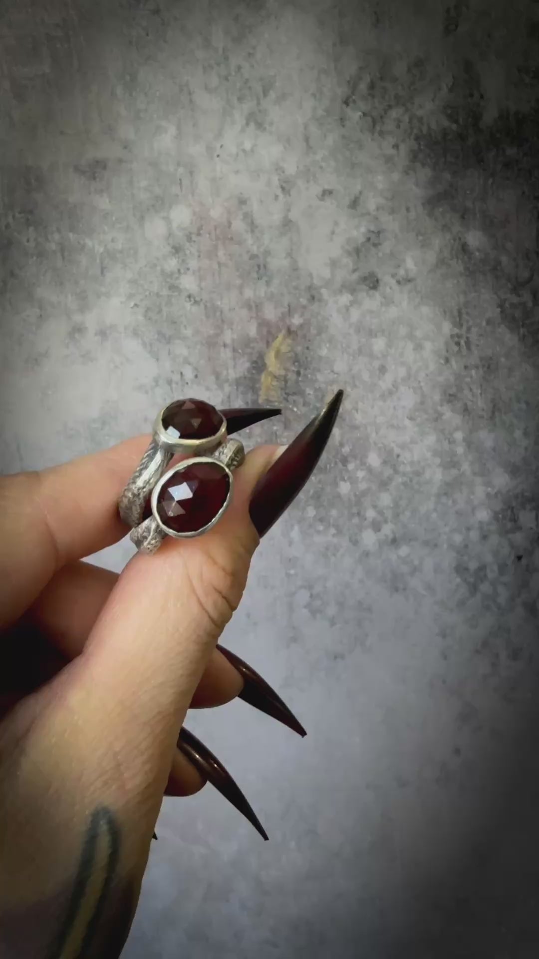 Devotion Ring - Garnet - Size 9.75