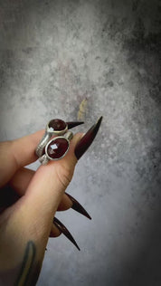 Devotion Ring - Garnet - Size 9.75