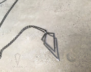 Uneven Small Signature Pendant Necklace - Ready to Ship