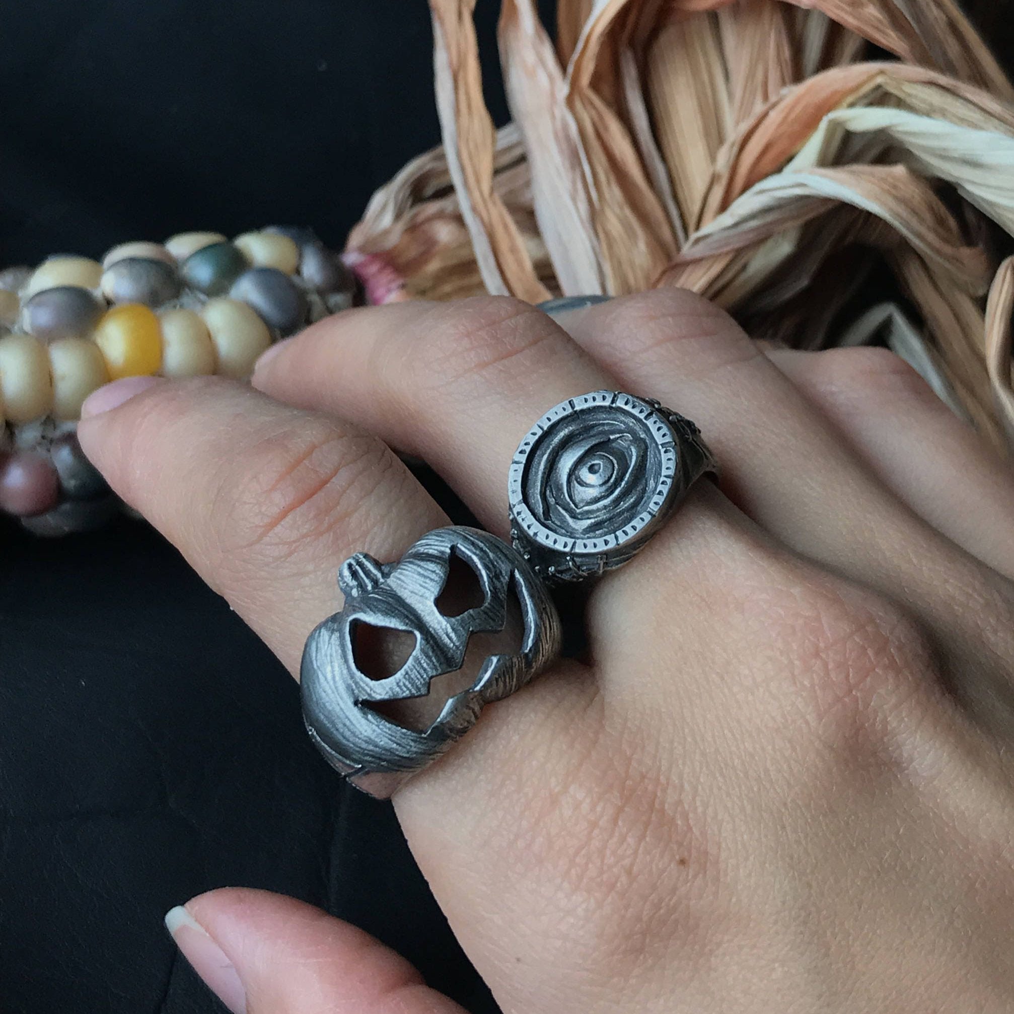 Jack-O-Lantern Pumpkin Ring - Limited Pre-Order