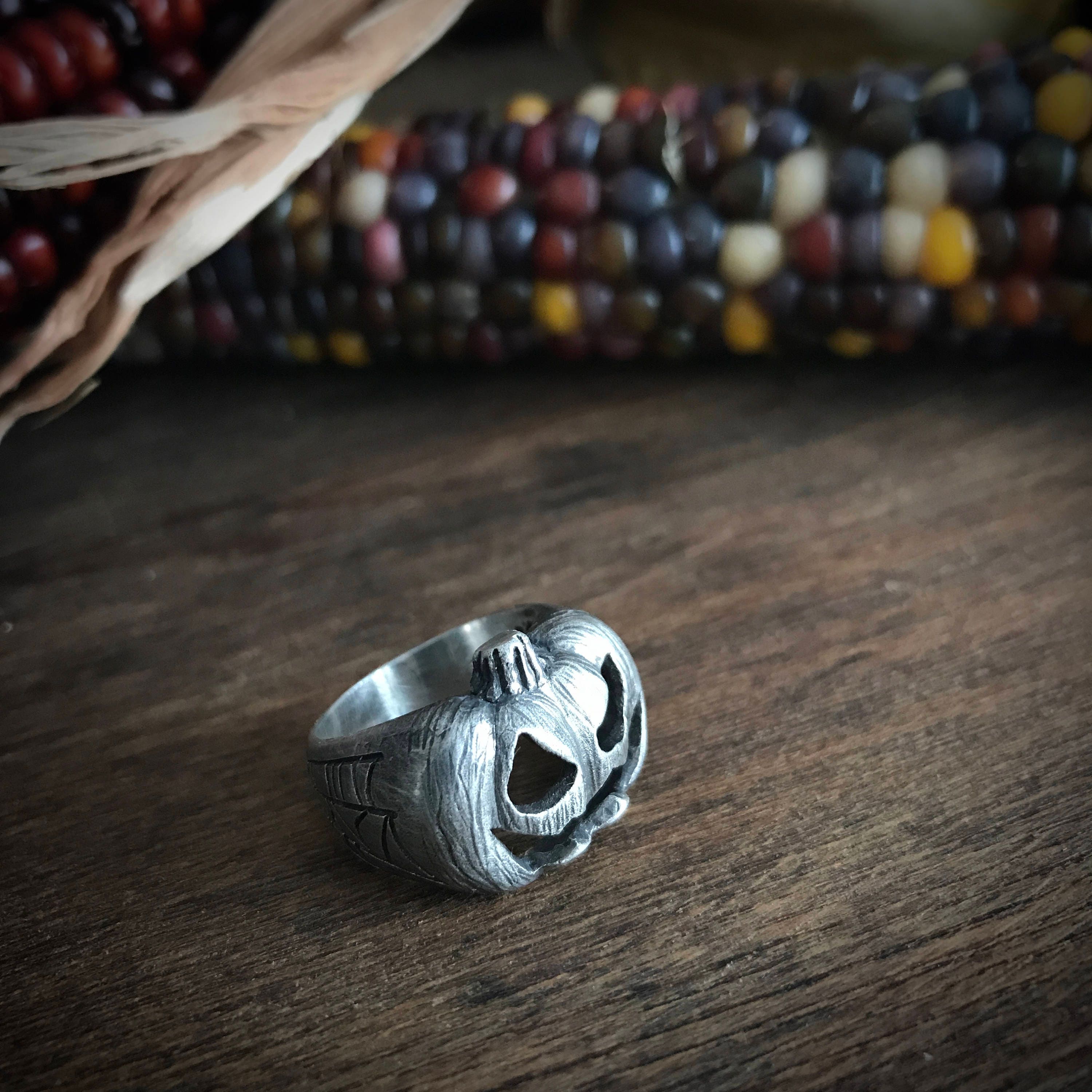 Jack-O-Lantern Pumpkin Ring - Limited Pre-Order
