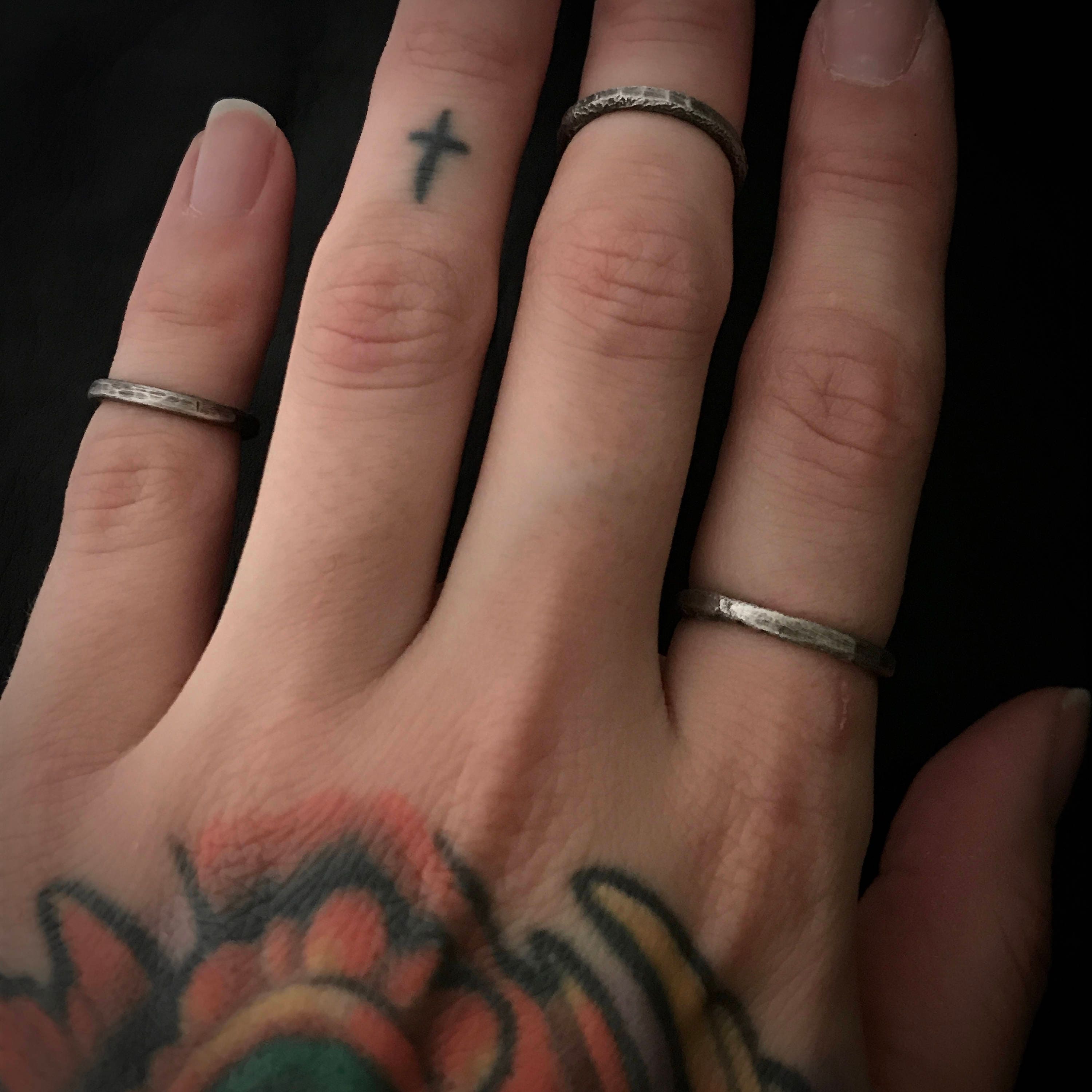 Textured Midi Ring