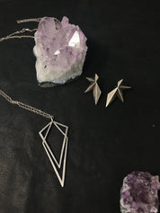 Geometric Star Earrings - Ready to Ship