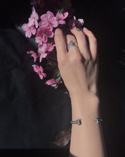 Cat Bone Cuff Bracelet