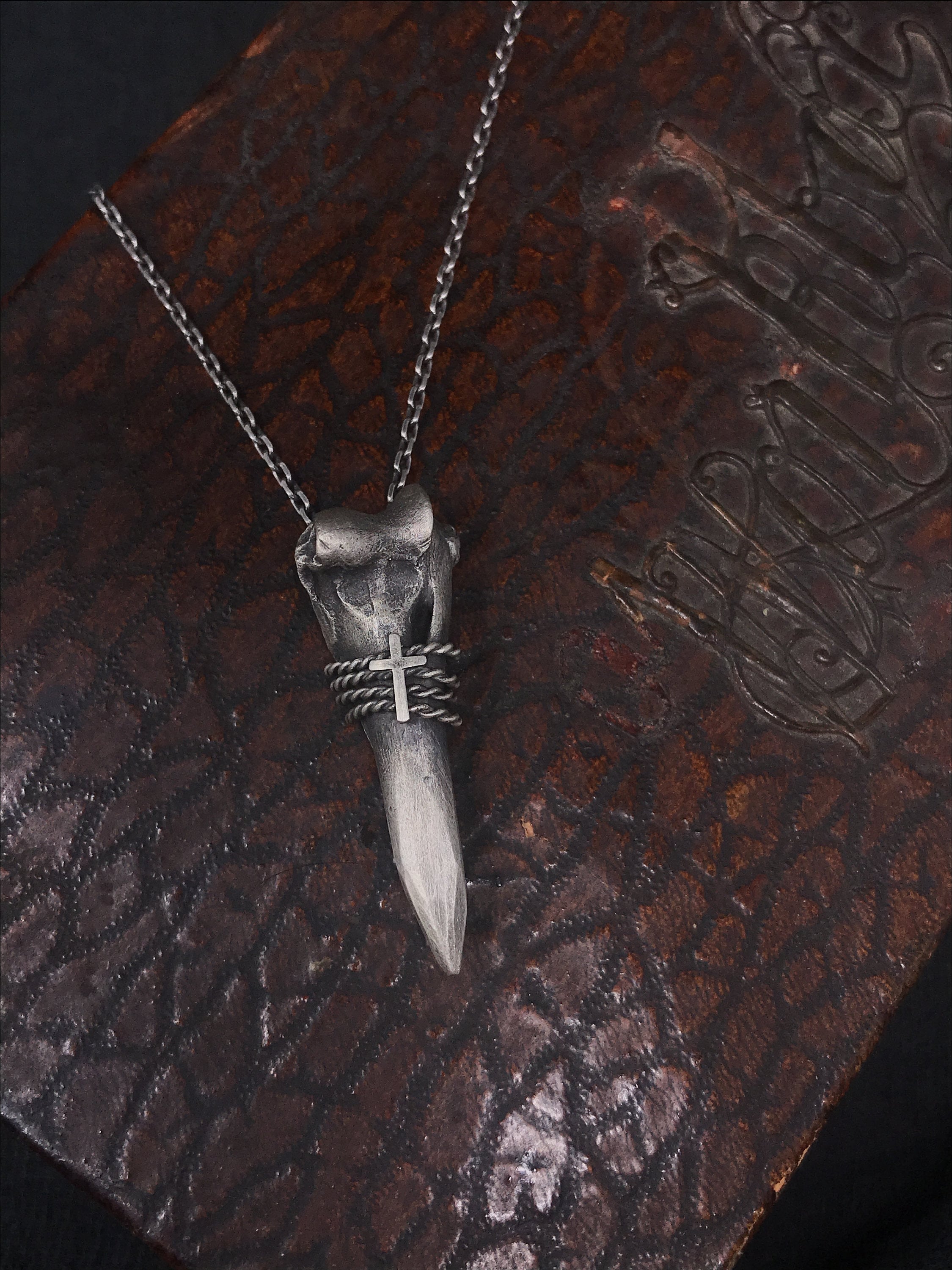 Vampire Slayer Pendant Necklace - Ready to Ship