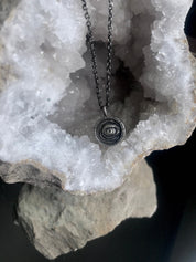 Witchy Eye Signet Pendant - Eye Put a Spell on You Necklace - Ready to Ship