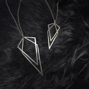 Uneven Small Signature Pendant Necklace - Ready to Ship