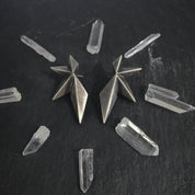 Geometric Star Earrings - Ready to Ship