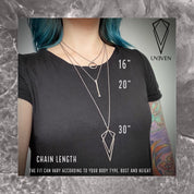 Midnight Society Pendant - Burning at Both ends Candle Necklace