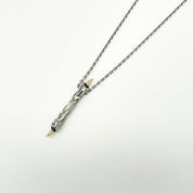 Midnight Society Pendant - Burning at Both ends Candle Necklace - ready to ship