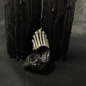 Bones Crown Silver Ring