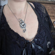 Entangled Snake Pendant Necklace - Ready to Ship