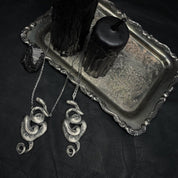Entangled Snake Pendant Necklace - Ready to Ship