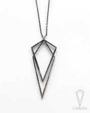 Uneven Signature Pendant Necklace - Ready to Ship